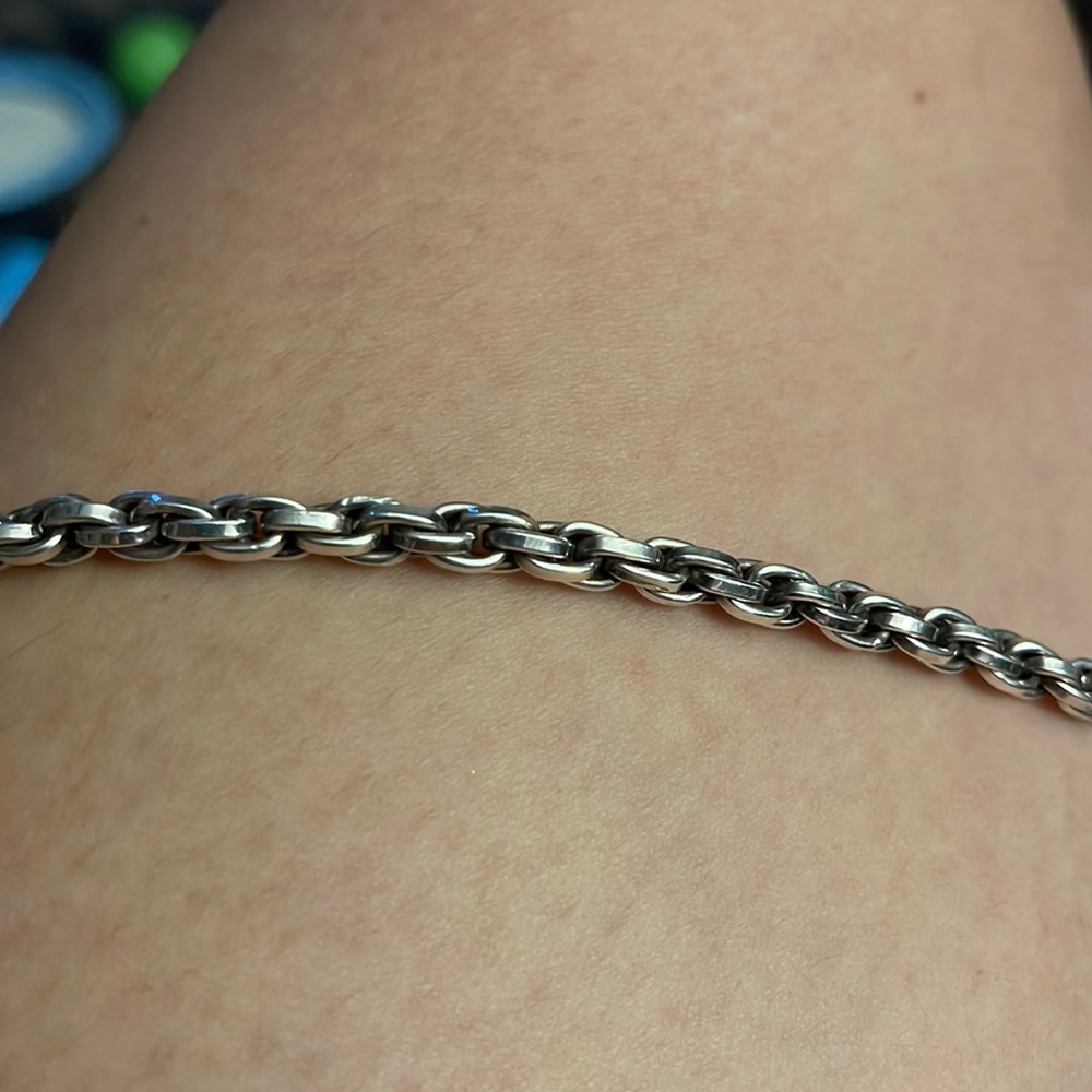 Sterling silver bracelet